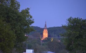 Ferienwohnung mit Blick auf die Burg Stargard
